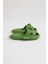 WG500 Köpekbalığı Haki Unisex Tam Ortopedik Terlik Shark Slides 3