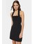 Mini Elbise Bodycon Dokuma Kumaş Boyundan Bağlamalı Türkiye Üretimi Dayanıklı Malzeme 1