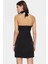 Mini Elbise Bodycon Dokuma Kumaş Boyundan Bağlamalı Türkiye Üretimi Dayanıklı Malzeme 3
