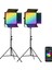 CF-900R Rgb LED Ikili Video ve Fotoğraf Işık Seti 2