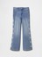 Kız Çocuk Mavi High Rise '70S Flare Jean Pantolon 1