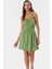 Mini Bodycon Elbise Çiçek Desenli Örme Kumaş Rahat Yazlık Zarifane Tasarım Özenle Seçilmiş 3
