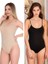 Kit Iç Giyim Berrak 2'li Siyah ve Ten Renkler Ip Askılı Çıtçıtlı (Kancalı) Body - Atlet 1