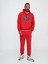 Erkek Kırmızı Vintagesoft Oversize Gap Logo Kapüşonlu Sweatshirt 2
