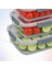 6’lı Fres Box Saklama Kabı Seti - Silikon Contalı 2