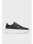 Logolu Deri Sneaker Ayakkabı Bayan Ayakkabı FW0FW08631 Bds 1