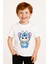 Labubu Baskılı Erkek Çocuk Tişörtü Kısa Kollu T-Shirt Eğlenceli Karakterli Yazlık Üst Pamuklu 1