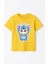 Labubu Baskılı Erkek Çocuk Tişörtü Kısa Kollu T-Shirt Eğlenceli Karakterli Yazlık Üst Pamuklu 2
