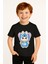 Labubu Baskılı Erkek Çocuk Tişörtü Kısa Kollu T-Shirt Eğlenceli Karakterli Yazlık Üst Pamuklu 1