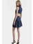 Denim Mini Elbise Cut Out Detaylı Rahat Kalıp Yazlık Seçkin Malzeme Konforlu Kesim 1