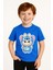 Labubu Baskılı Erkek Çocuk Tişörtü Kısa Kollu T-Shirt Eğlenceli Karakterli Yazlık Üst Pamuklu 1