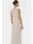 A Kesim Maxi Elbise Cut Out Detaylı Polyester Krep Dokuma Mükemmel Uyum Özenle Seçilmiş 3