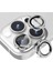 Ally iPhone 14 Pro-14 Pro Max 3D Metal Çerçeveli Kamera Lens KORUYUCU-(1903) - TKNAL6995-4820 2