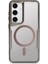 Samsung Galaxy S24 Kılıf Boyi Magsafe Silikon Kapak - Titan Gri - TKNAL4074-7419 1
