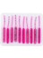 Silikon Kurt Yem - Lrf Yem - 1g 52MM - Fishack Wormix - 10 Adet - Pink Gray - Uv Silikon 4
