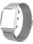 Ally Apple Watch 6-5-4 44MM Watch Ultra 49MM Metal Kayış Milano Loop+Metal Kılıf - TKNAL5837-59 2