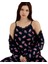 Bellissima Sabahlıklı 3 Lü Set Premium Ip Askılı Kadın Pijama Takımı S/xl 2