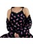 Bellissima Sabahlıklı 3 Lü Set Premium Ip Askılı Kadın Pijama Takımı S/xl 4
