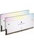 Corsaır Domınator Tıtanıum Rgb 64GB (2X32GB) CL30 6000MT/S Ddr5 Amd Expo Beyaz RAM-CMP64GX5M2B6000C30W 2