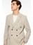 Slim Fit Bej Erkek Düz Ceket F3WM-CKT174 3