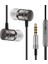 Magic Saound 3.5mm Jack Metal Piston Mikrofonlu KULAKLIK-(1903) - TKNAL5447-4392 2