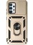 Samsung Galaxy A73 5g Kılıf Pars Lens Yüzüklü Silikon - Gold - TKNAL8982-2116 1