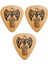 P09190-3 Gitar Penası 3 Adet Everlast 0.73 mm Turuncu 1
