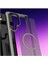 Samsung Galaxy S23 Ultra Uyumlu Kılıf Zebana Fros Silikon Kılıf (Kablosuz Şarj Destekli) Gri 3