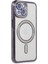 iPhone 14 Kılıf Joke Simli Magneticsafe Kılıf - Derin Mor - TKNAL5537-3208 1
