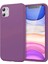 iPhone 11 Kılıf First Silikon - Mürdüm - TKNAL5547-3078 1