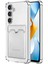 Samsung Galaxy S24 Kılıf Kart Şeffaf Silikon - Şeffaf - TKNAL8002-5990 1