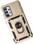 Samsung Galaxy A52 Kılıf Pars Lens Yüzüklü Silikon - Gold - TKNAL6627-9684 2