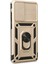 Samsung Galaxy A52 Kılıf Pars Lens Yüzüklü Silikon - Gold - TKNAL6627-9684 3