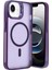 iPhone 16E Flet Lens Magsafe Kapak - Derin Mor - TKNAL3592-9841 2