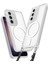 Samsung Galaxy S23 Plus Kılıf Enka Magsafe Silikon Kılıf - Şeffaf - TKNAL9902-9542 1