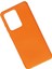 Samsung Galaxy S20 Ultra Kılıf Nano Içi Kadife Silikon - Turuncu - TKNAL7488-8046 2