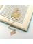 Pembe Mor Laleler Çiçek Bookmark Metal Ayraç Kitap Ayracı Zincirli AY040 2