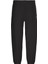 Erkek Premium Terry Monogram Jogger Eşofman Altı - Siyah 1