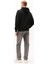 Erkek Regular Fit Kapüşonlu Grafik Logolu Sweatshirt - Siyah 3