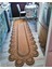 Jüt Oval Mutfak Banyo Salon Oturma Odası Balkon Paspas Yolluk Halı Kilim 2