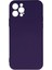 iPhone 12 Pro Max Kılıf Nano Içi Kadife Silikon - Mor - NFND4013-3428 1