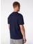 Bisiklet Yaka Lacivert Erkek T-Shirt 3DPT08PJM9Z 5
