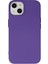 iPhone 14 Plus Kılıf Nano Içi Kadife Silikon - Mor - NFND8399-7748 1