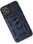 iPhone 11 Pro Kılıf Pars Lens Yüzüklü Silikon - Lacivert - NFND9009-3124 3