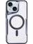 iPhone 14 Kılıf Boyi Magsafe Silikon Kapak - Lacivert - NFND1013-8046 1
