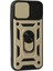 iPhone 14 Kılıf Pars Lens Yüzüklü Silikon - Gold - NFND9231-3621 2