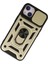 iPhone 14 Kılıf Pars Lens Yüzüklü Silikon - Gold - NFND9231-3621 3