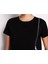 Kadın Bisiklet Yaka T-Shirt-Siyah 3