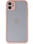 iPhone 11 Kılıf Montreal Silikon Kapak - Pembe - NFND1376-4592 1