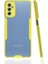 Samsung Galaxy M52 5g Kılıf Platin Silikon - Sarı - NFND5223-7238 1